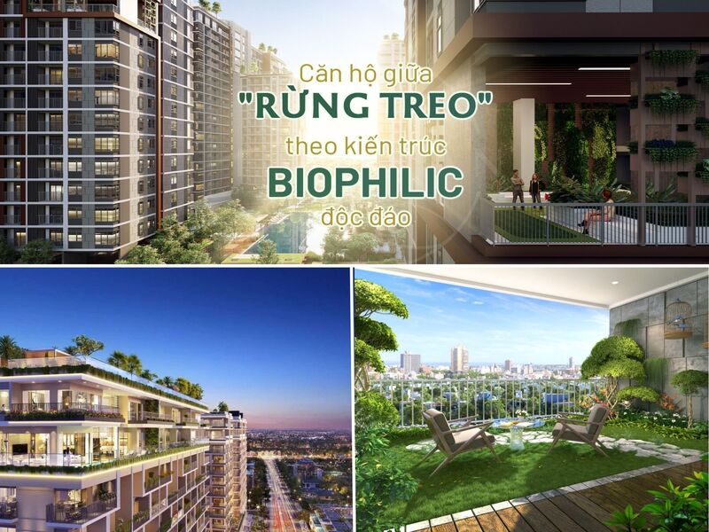 Thiết kế biophilic đặc biệt của chung cư Elysian Gamuda