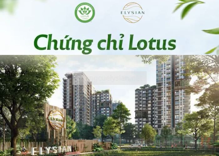 Elysian nhận chứng chỉ “Công trình xanh” Lotus